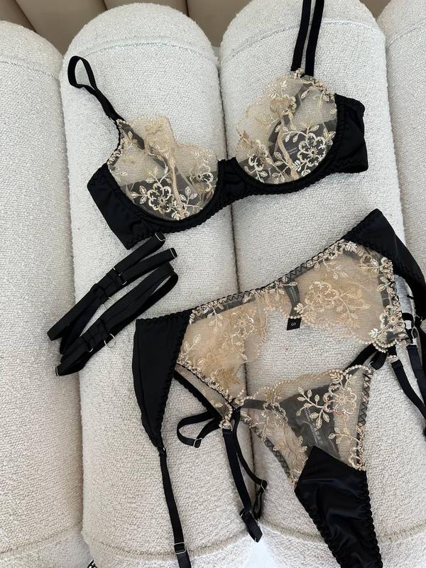 Bronz Garter Set - bronz garter set