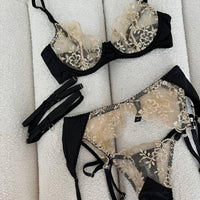 Bronz Garter Set - bronz garter set