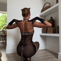 Leo Fileli Gecelik Set - leo fileli gecelik set