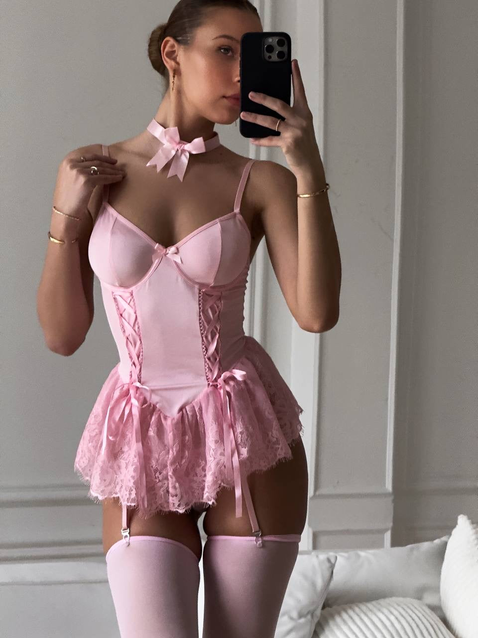 Merl Babydoll - merl babydoll pembe